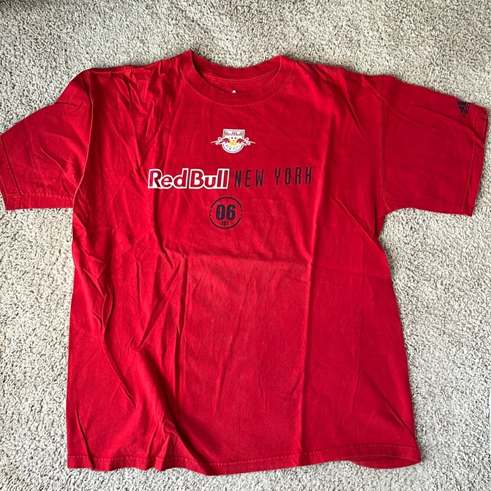 Adidas Red Bull New York soccer shirt